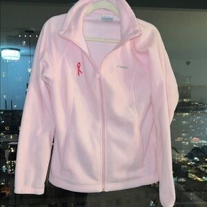 Columbia Women's Light Pink Fleece Jacket